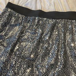 Cute Gap sequin skirt lined sparkle size 12 new years NYE!